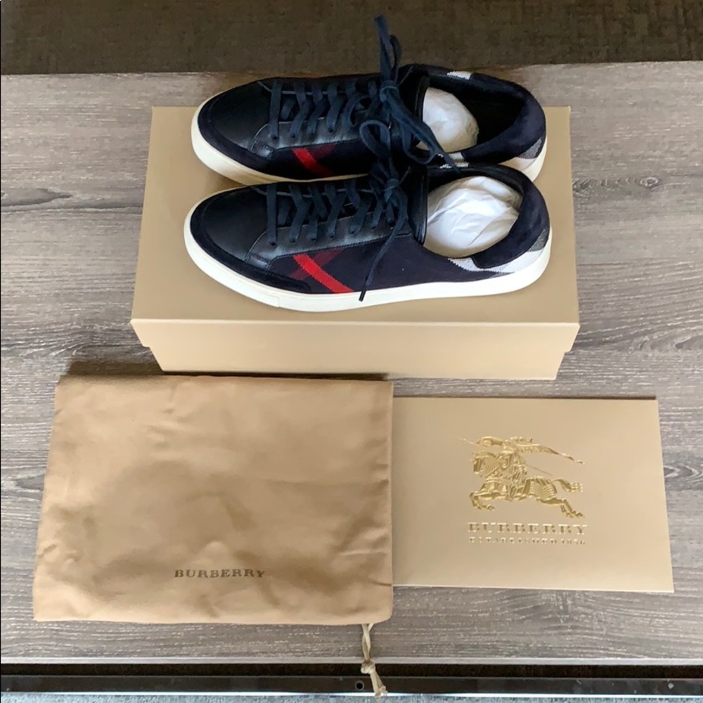 2017 Burberry Classic Check Sneakers